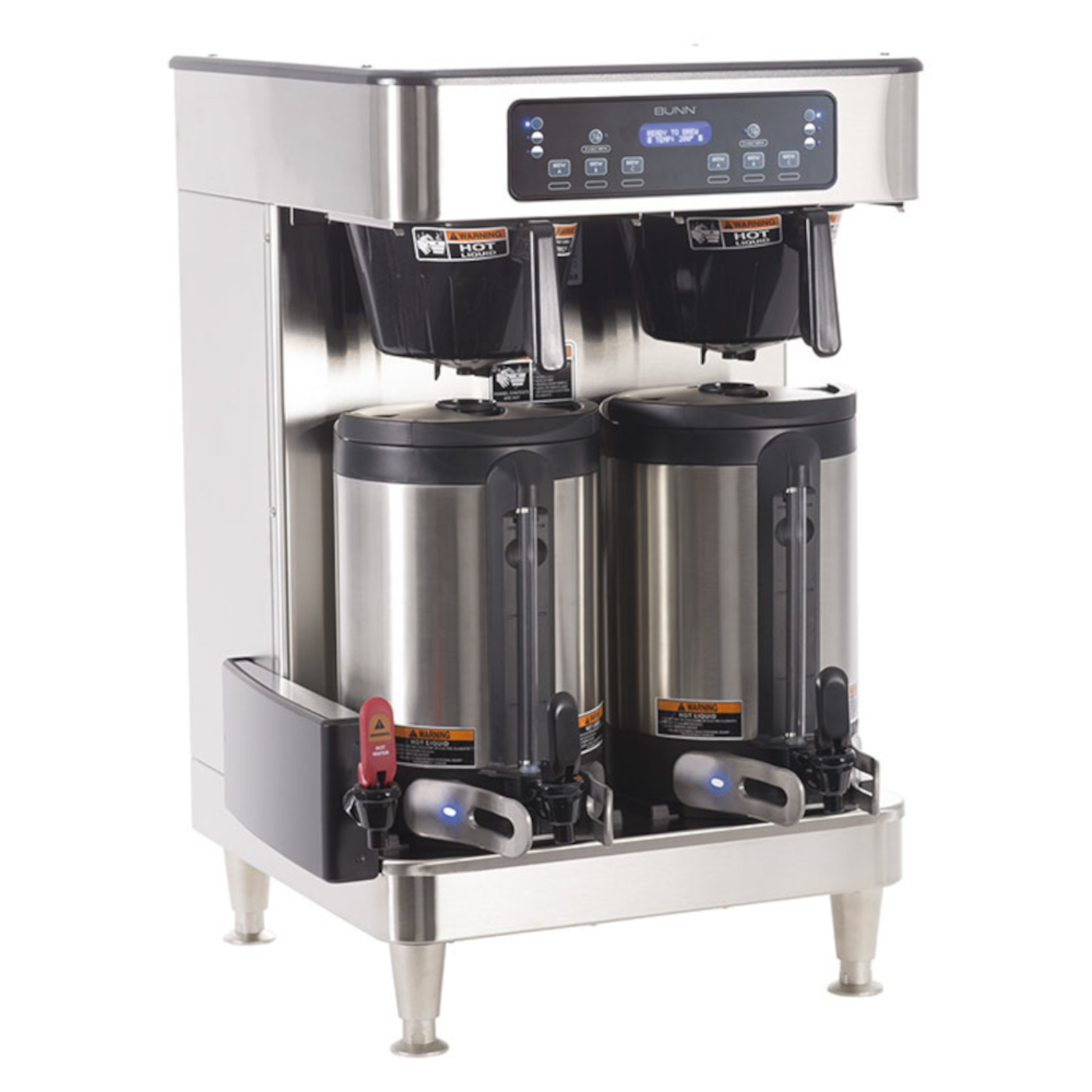 Bunn ICB Twin Soft Heat Automatic Coffee Brewer, 120/208V SST - BU512000102