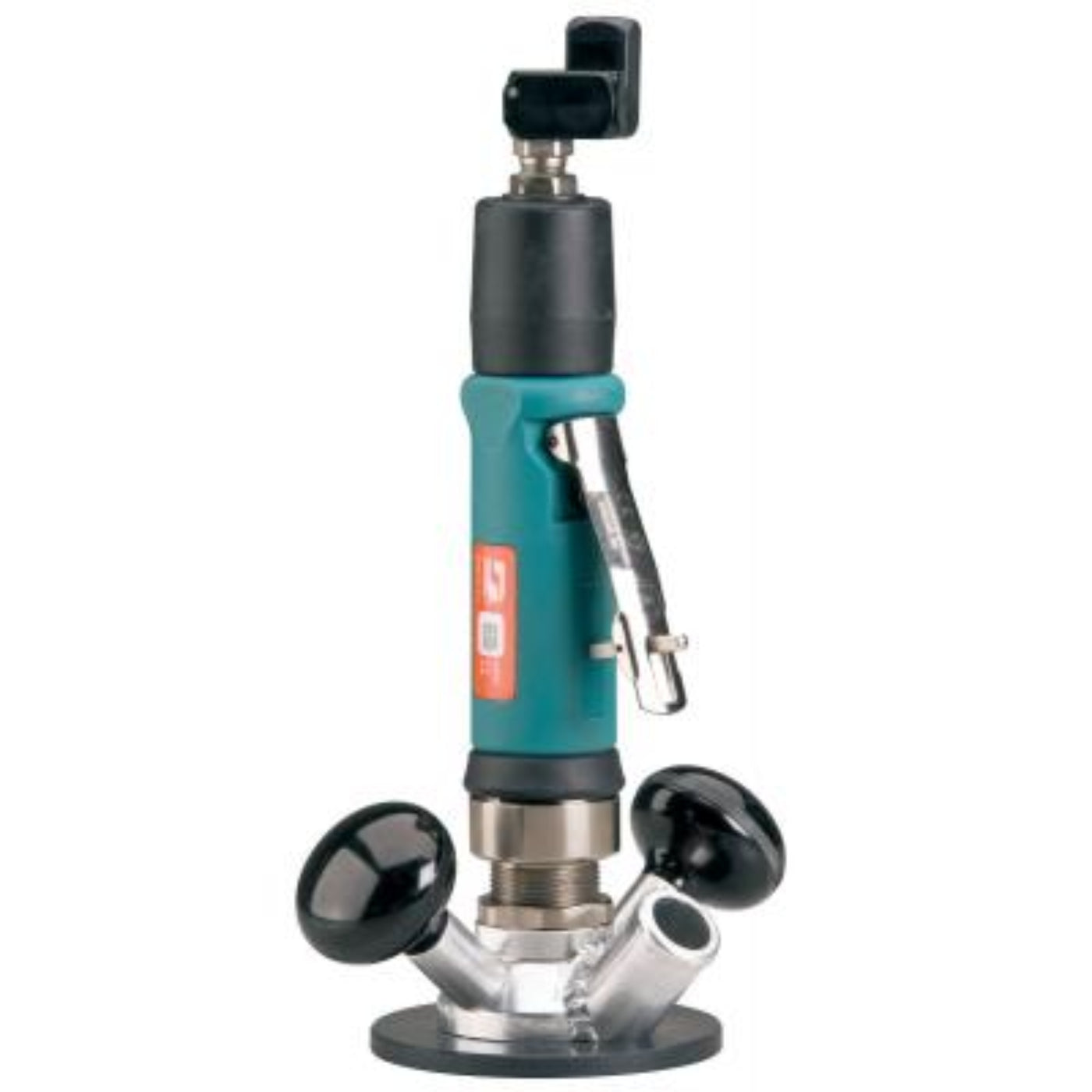DYNABRADE 0.7 HP Router, 4" Base, Central Vacuum - 51333