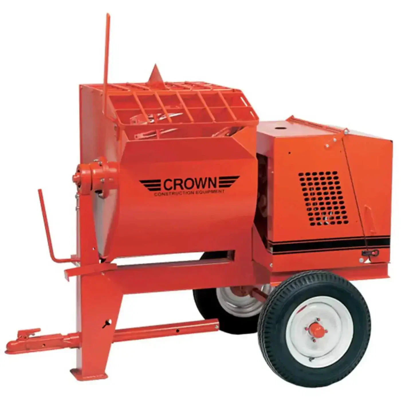 Crown 8S Towable Mortar Mixer - 11194-1.5hp Electric-2