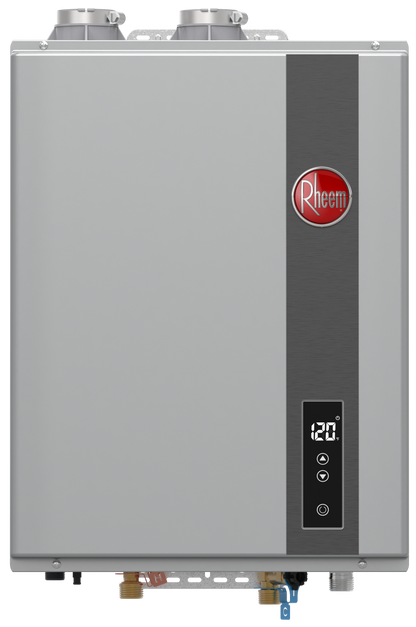 Rheem 120,000 BTU Indoor High-Efficency Condensing Direct Vent Propane Tankless Water Heater Model RTGH-68DVLN-3  - RRTGH68DVLP3701170