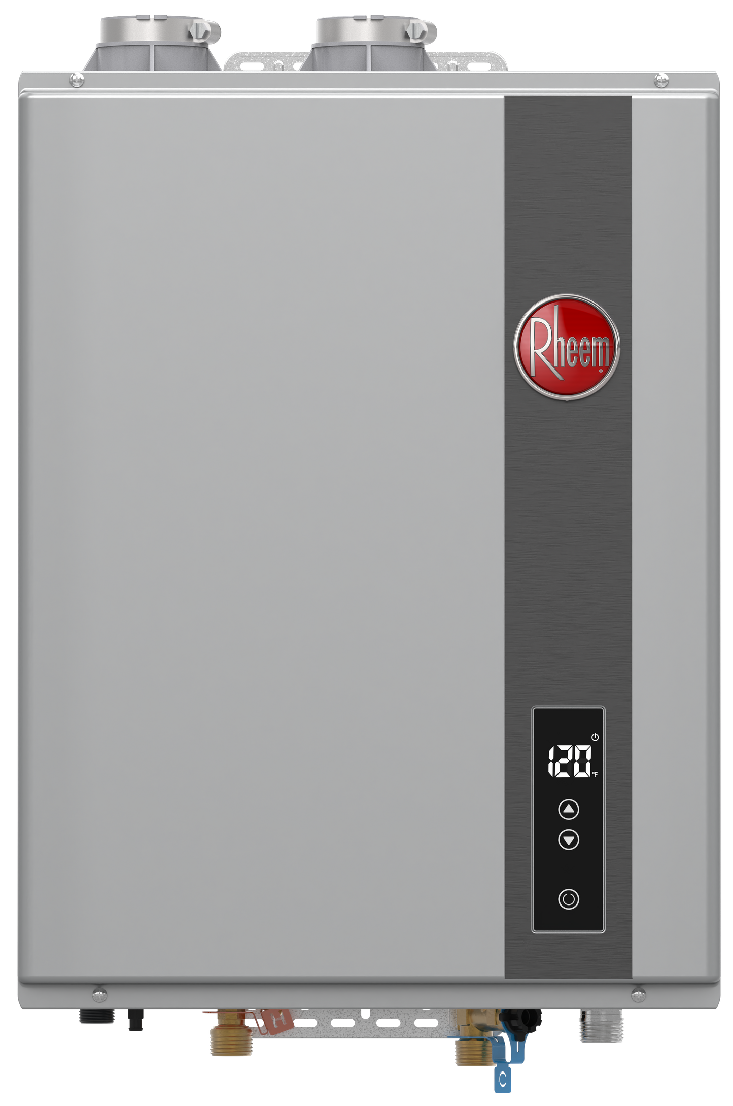 Rheem 120,000 BTU Indoor High-Efficency Condensing Direct Vent Natural Gas Tankless Water Heater Model RTGH-68DVLN-3 - RRTGH68DVLN3701169