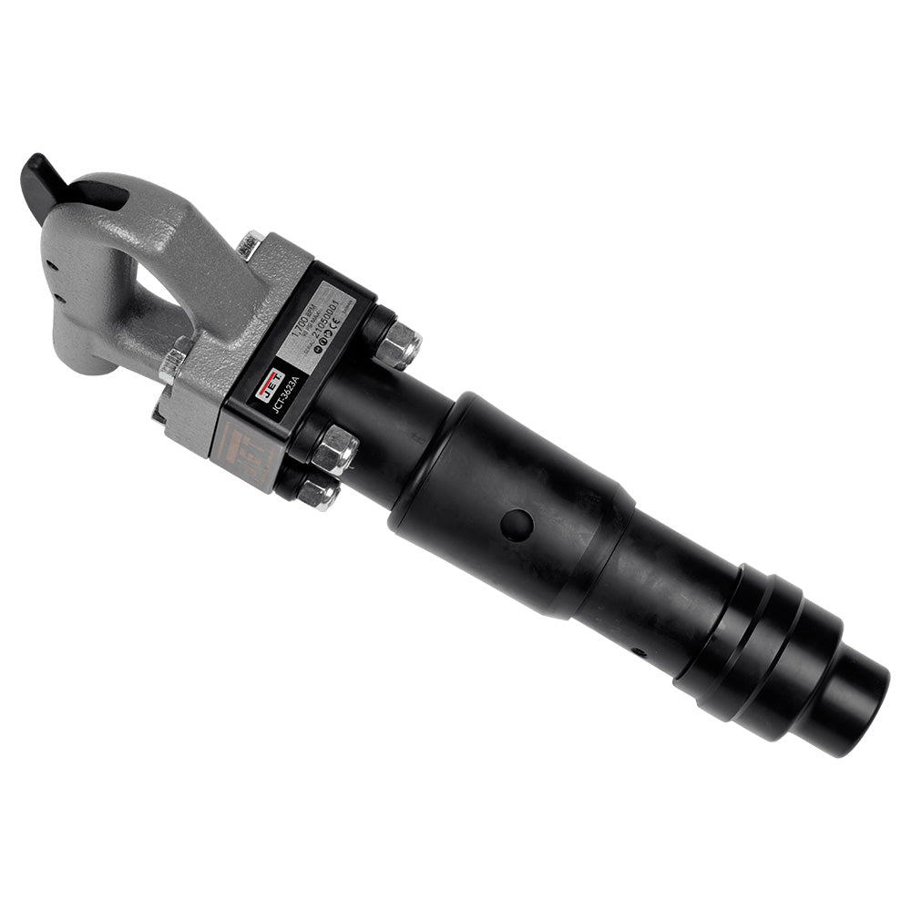 JET JCT-3623 4" Stroke Hex Shank 4-Bolt Pneumatic Chipping Hammer (D Handle) - JT9-550623