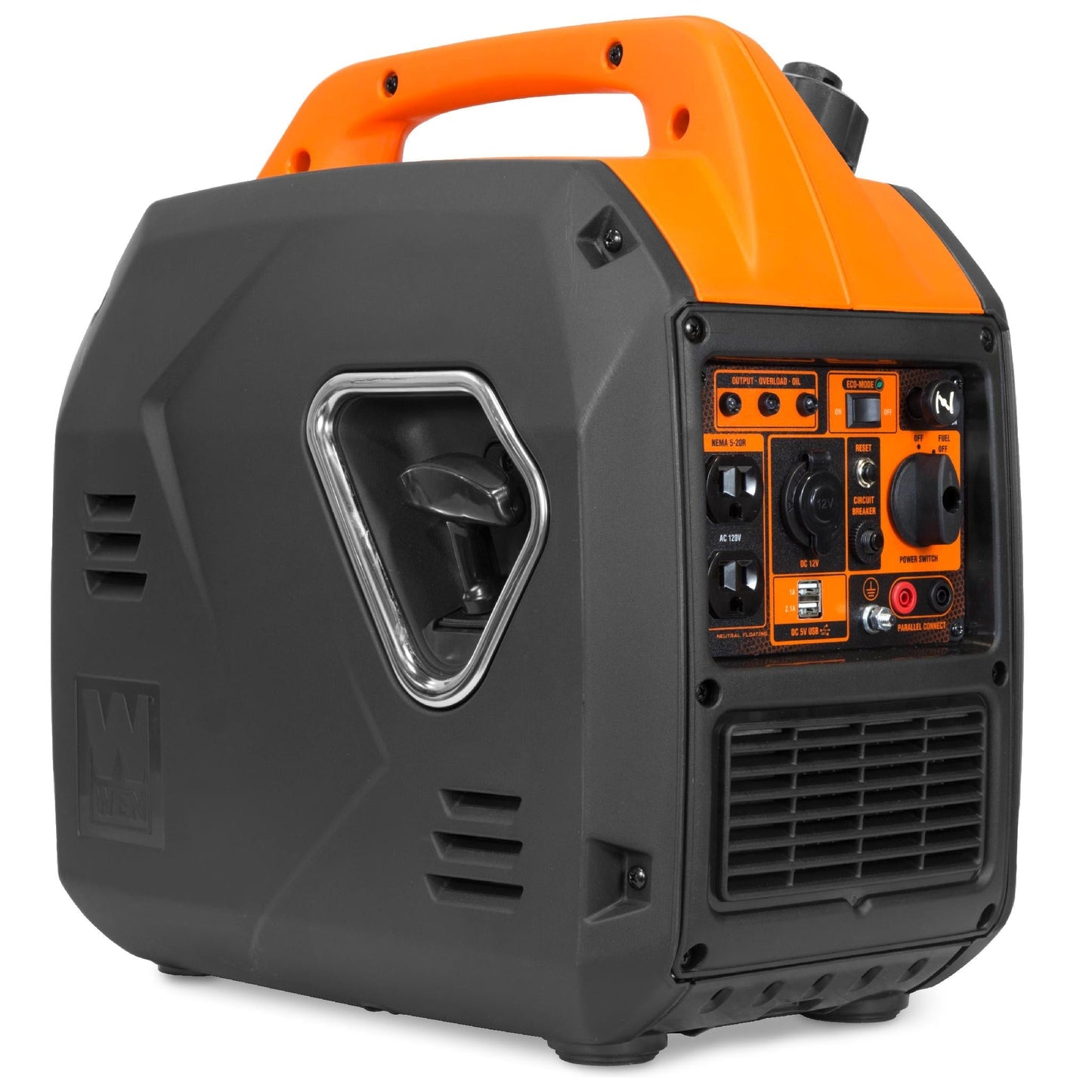 WEN 56235i Super Quiet 2350-Watt Portable Inverter Generator with Fuel Shut Off, Ultra Lightweight - 56235i