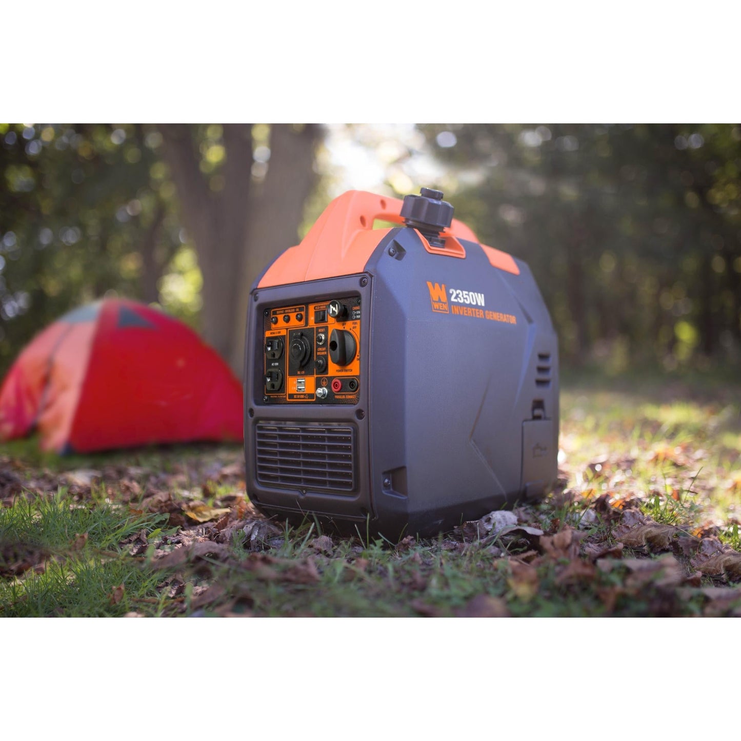 WEN 56235i Super Quiet 2350-Watt Portable Inverter Generator with Fuel Shut Off, Ultra Lightweight - 56235i