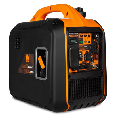WEN 56250iX 2500-Watt Inverter Generator, Quiet, Portable, and Lightweight with Fuel Shut Off and CO Watchdog - 56250iX