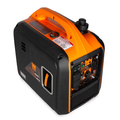 WEN 56250iX 2500-Watt Inverter Generator, Quiet, Portable, and Lightweight with Fuel Shut Off and CO Watchdog - 56250iX