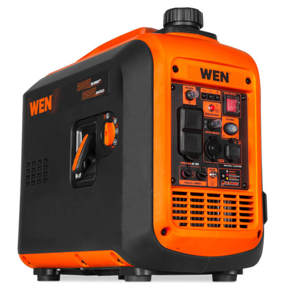 WEN 56280iX 2800-Watt Inverter Generator, Quiet, Portable, and Lightweight with Fuel Shut Off and CO Watchdog - 56280iX