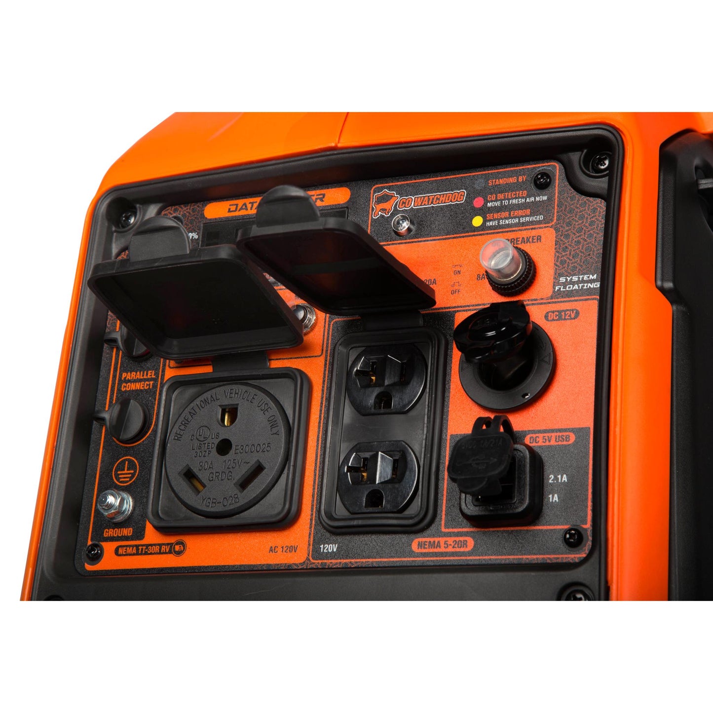 WEN 56360iX Quiet and Lightweight 3600-Watt RV-Ready Portable Inverter Generator with Fuel Shut Off and CO Watchdog