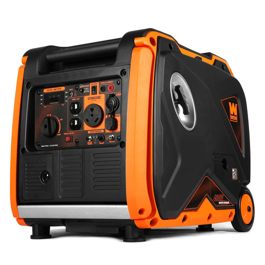 WEN 56450iX Super Quiet 4500-Watt RV-Ready Portable Inverter Generator with Fuel Shut-Off and CO Watchdog - 56450iX