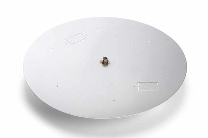 54" High Capacity Stainless Steel Round Flat Burner Pan - 571-54HC