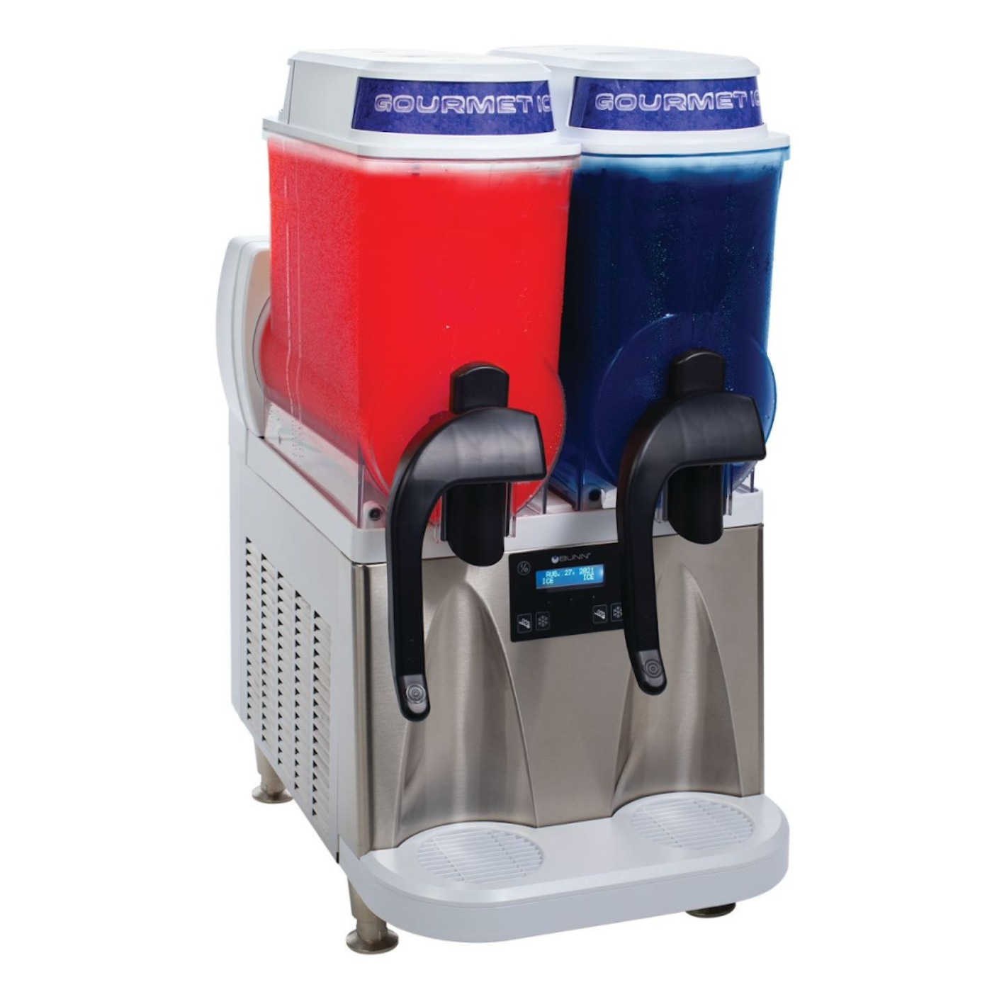 Bunn 58000.0000 Ultra NX Two Bowl Frozen Beverage Dispenser White & Stainless - BU580000000
