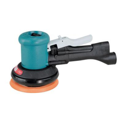 DYNABRADE 5" (127 mm) Dia. DynaLocke Dual-Action Sander, Self-Generated Vacuum - 58431