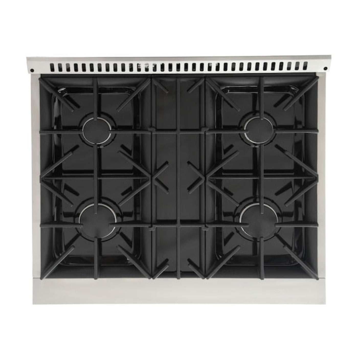 Kucht Professional 30" 4.2 cu ft. Propane Gas Range in Black with Rose Gold Accents, KNG301/LP-K-ROSE - KNG301/LP-K-ROSE