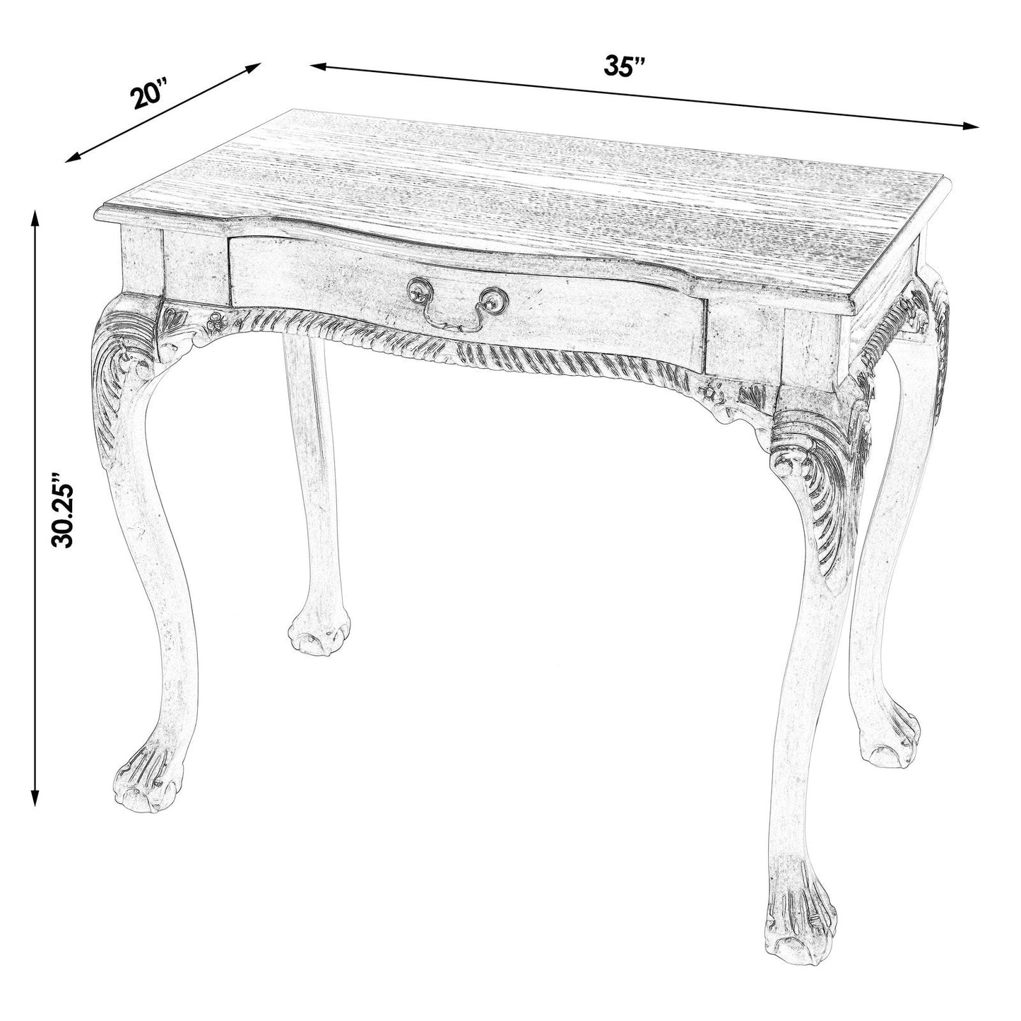 Butler Specialty Company Dupree Writing Desk, Gray -  6042418