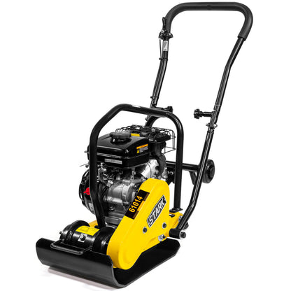 Stark USA 2HP Walk Behind 5200VPM Plate Compactor 79cc 2000lb Force Construction - 61014