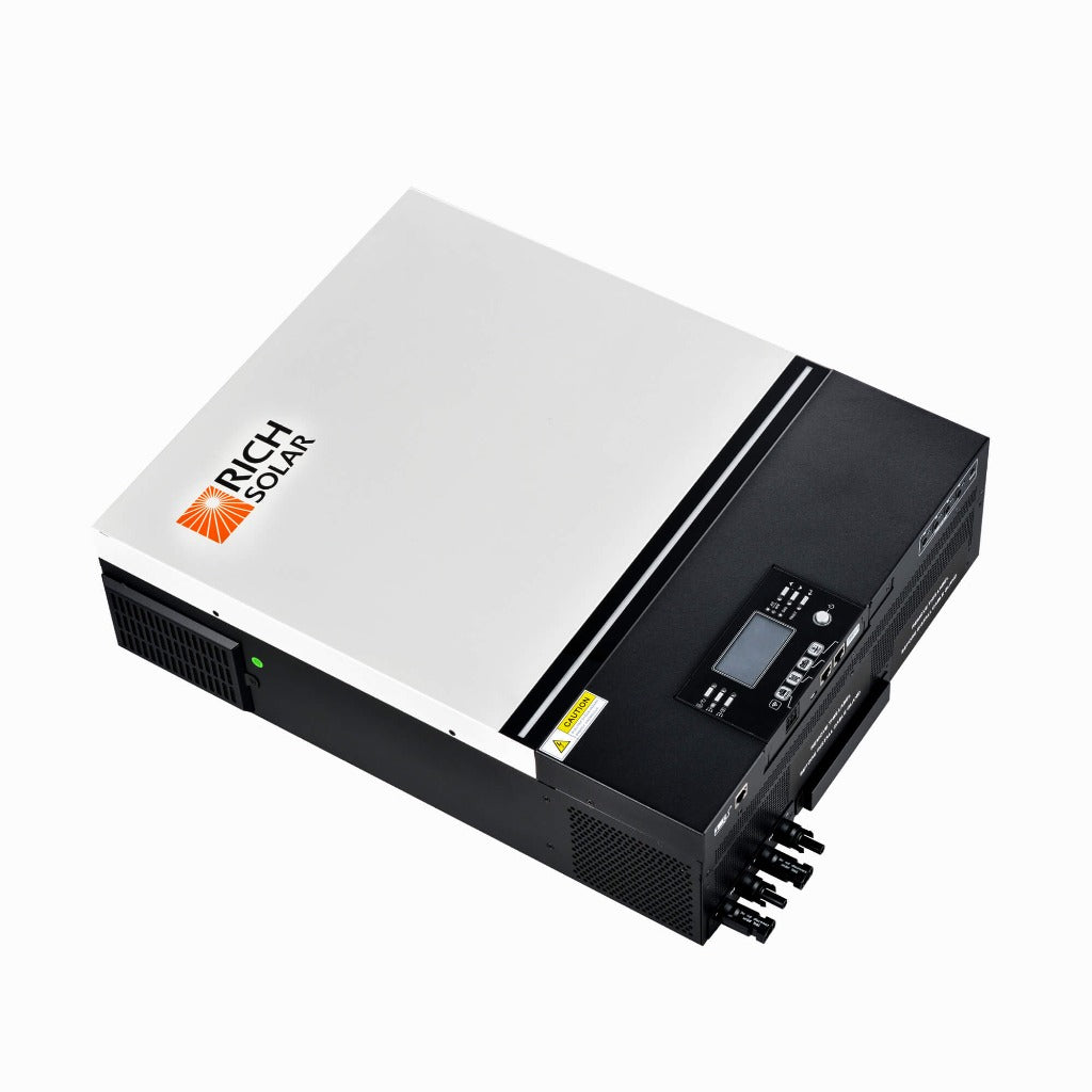 Rich Solar 6548 | 6500 Watt (6.5kW) 48 Volt Off-Grid Hybrid Solar Inverter | Premium 6500W 48V Hybrid Inverter for Campers, Cabins, Tiny Homes, ADUs, RVs, Off-Grid  - RS-H6548