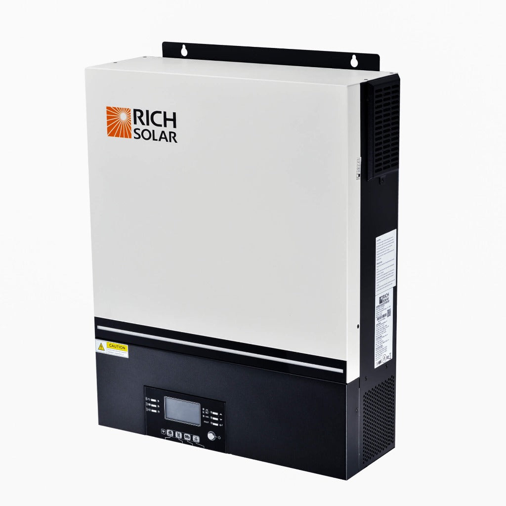 Rich Solar 6548 | 6500 Watt (6.5kW) 48 Volt Off-Grid Hybrid Solar Inverter | Premium 6500W 48V Hybrid Inverter for Campers, Cabins, Tiny Homes, ADUs, RVs, Off-Grid  - RS-H6548