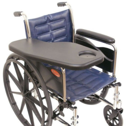 Patterson Medical Supply - Flip Away Half Tray For Standard and Desk Arm Wheelchair - 562273
