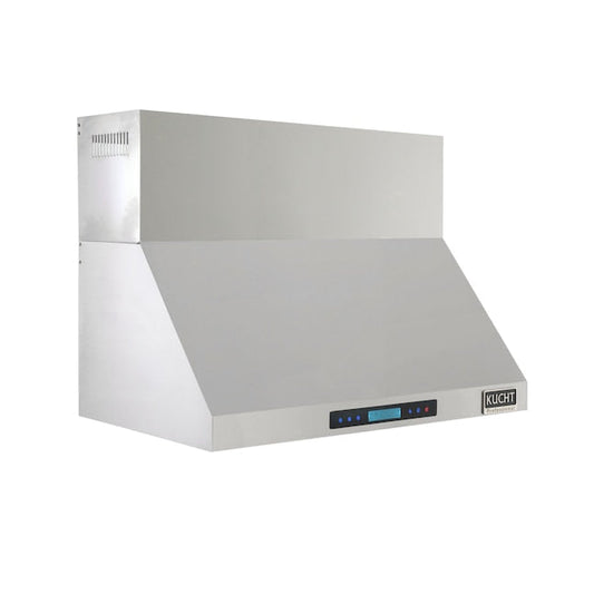 Kucht Professional 36" Wall Mount Range Hood 900 CFM in Stainless Steel, KRH3621A