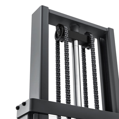 Full Electric Straddle Stacker
