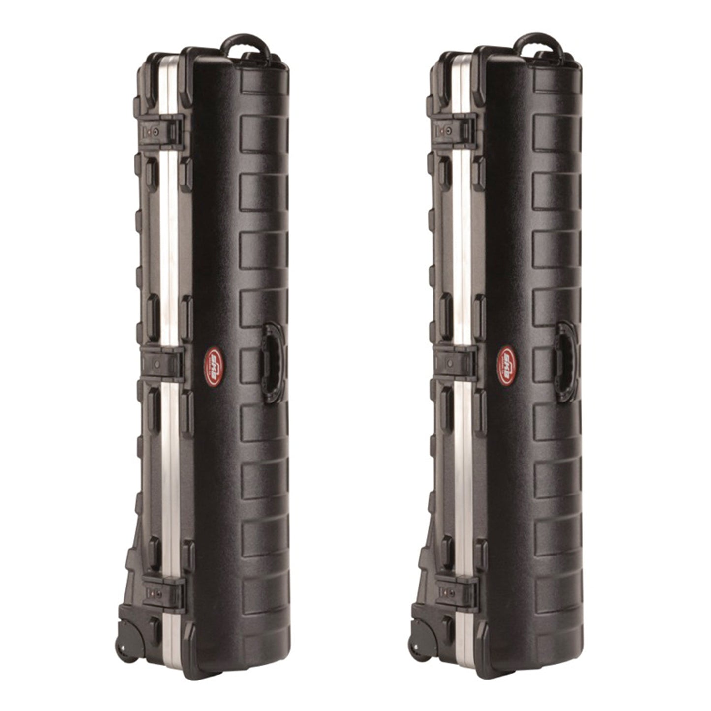 SKB Cases ATA Standard Hard Plastic Wheeled Golf Bag Travel Case, Black - 112999