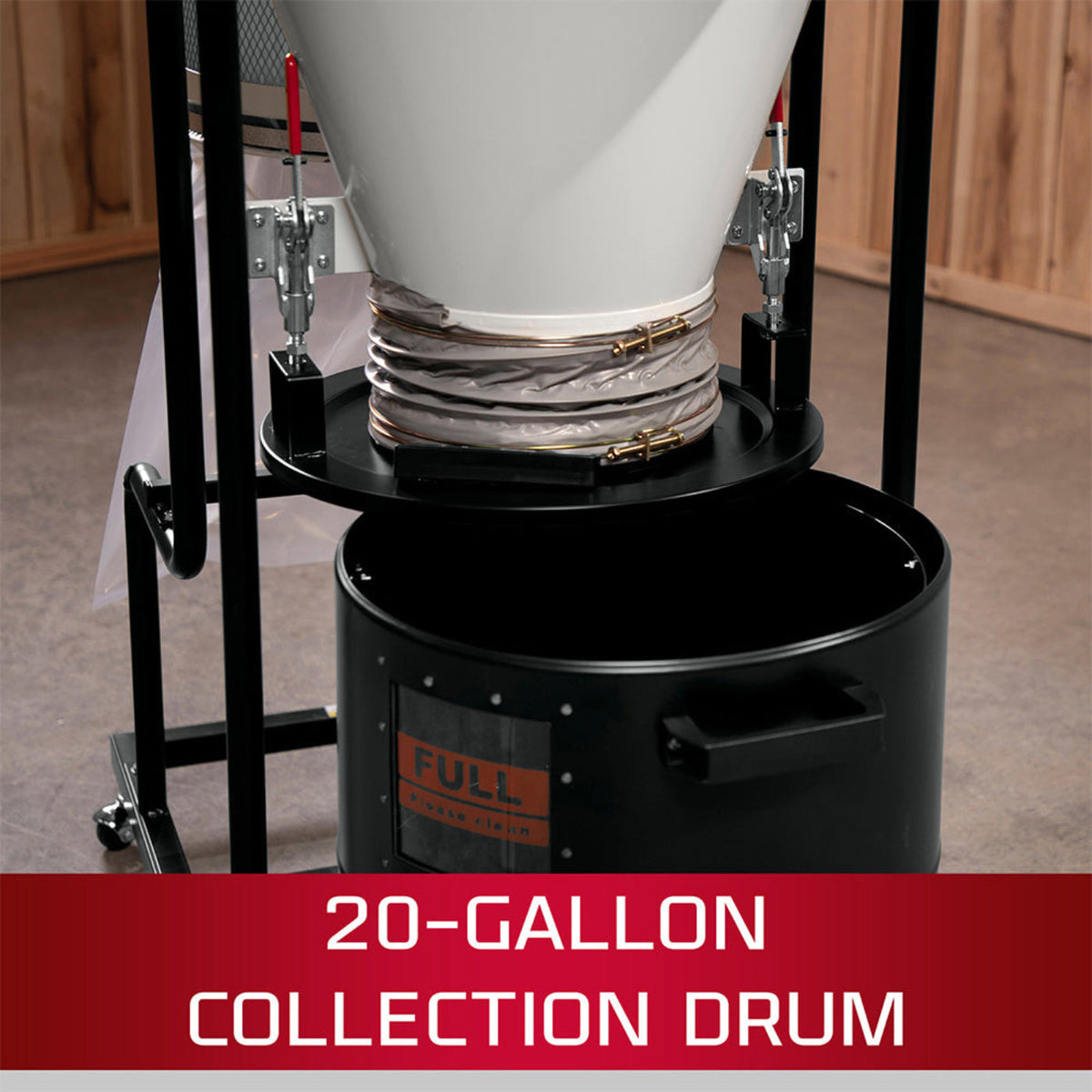 JET JCDC-1.5 Cyclone Dust Collector - JT9-717515