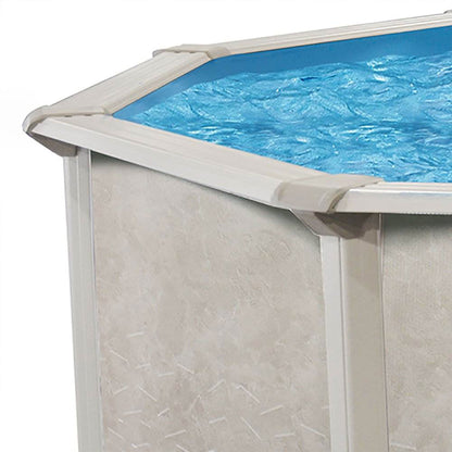 Aquarian Phoenix 18'x52" Round Steel Frame Above Ground Swimming Pool w/o Liner - 97217