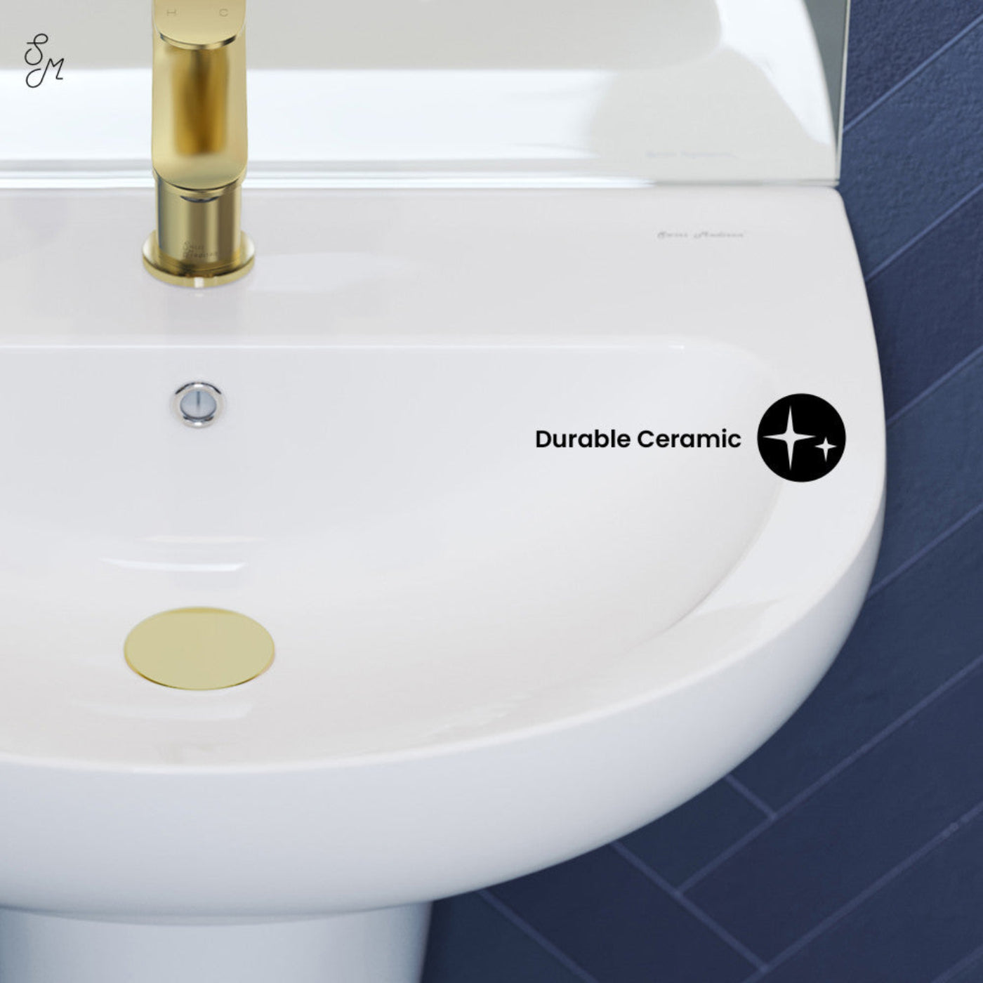 Swiss Madison Cache Wall Mount Sink - SM-WS321