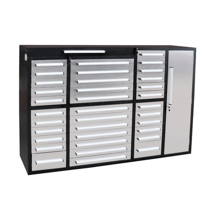 Chery Industrial 7ft Garage Storage Cabinet (35 Drawers & 1 Cabinet) - WW000212