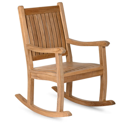 Ash & Ember Cascade Grade A Teak Rocking Chair - 899524