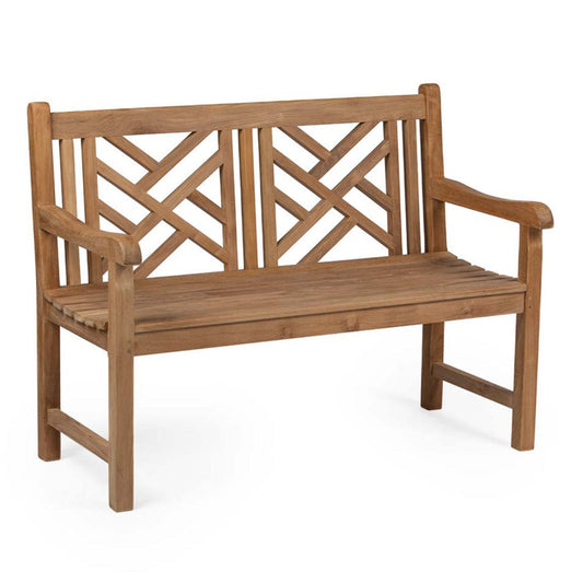 Ash & Ember Summit Grade A Teak Benches - 899546