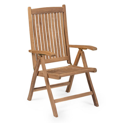 Ash & Ember Hawthorne Grade A Teak Folding Armchair - 899548