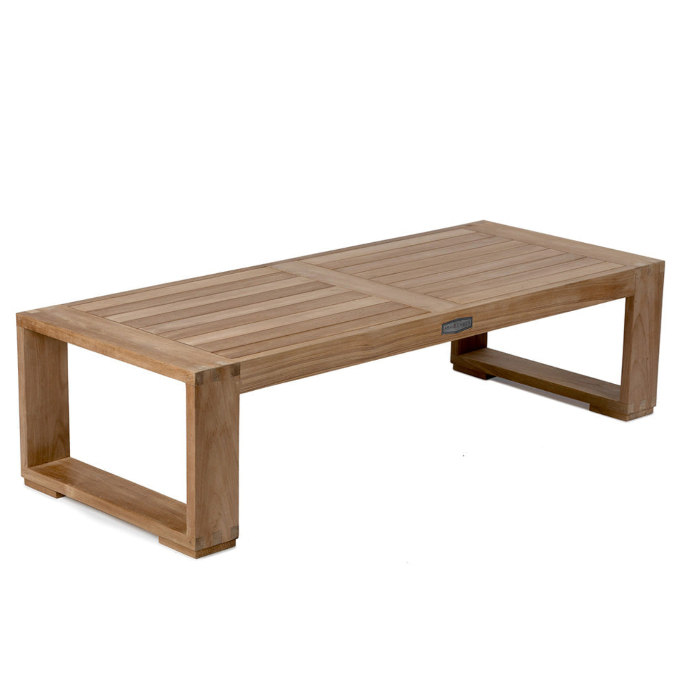 Ash & Ember Sierra Grade A Teak 59" Coffee Table - 899666