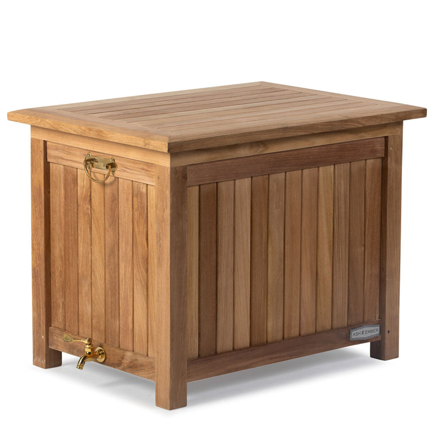 Ash & Ember Grade A Teak Ice Chest - 899671