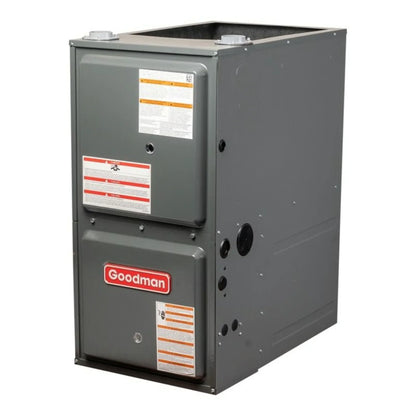 Goodman - 100,000 BTU 96% Gas Furnace - 21" Width - Downflow / Horizontal - Two Stage - 115V - R32