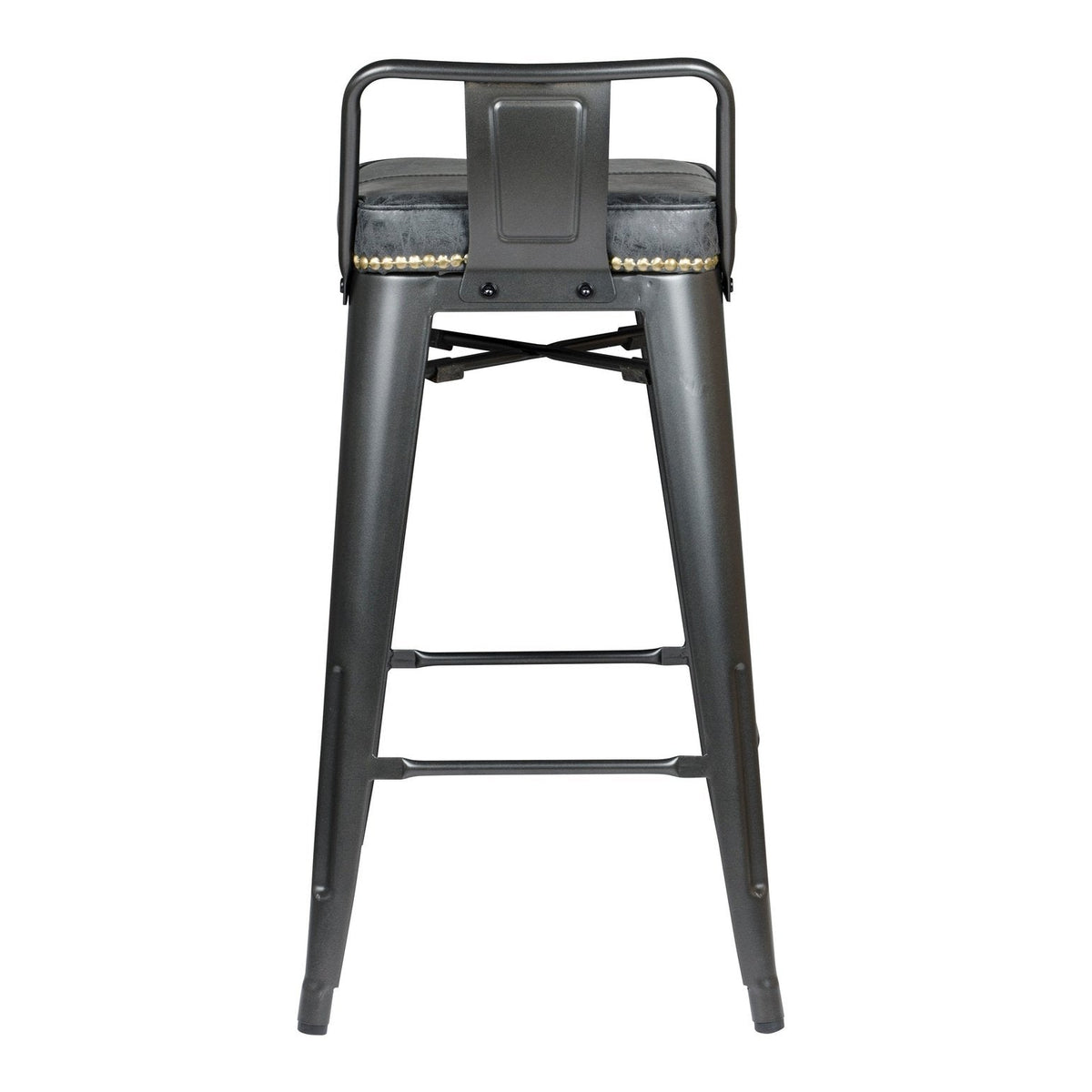 New Pacific Direct Metropolis PU Leather Low Back Counter Stool, (Set of 4) -  9300032-240