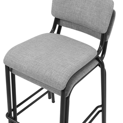 New Pacific Direct Lehman Fabric Counter Stool, (Set of 4) -  9300099-530