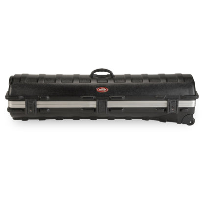 SKB Cases ATA Standard Hard Plastic Wheeled Golf Bag Travel Case, Black - 112999