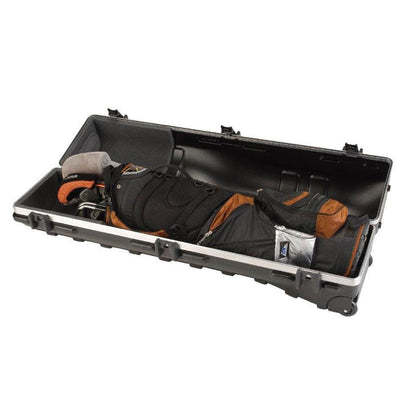 SKB Cases ATA Deluxe Hard Plastic Storage Wheeled Golf Bag Travel Case  - 174522