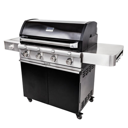 Saber Grills: 670 Series 4-Burner Cart Grill (LP) - R67CC1117
