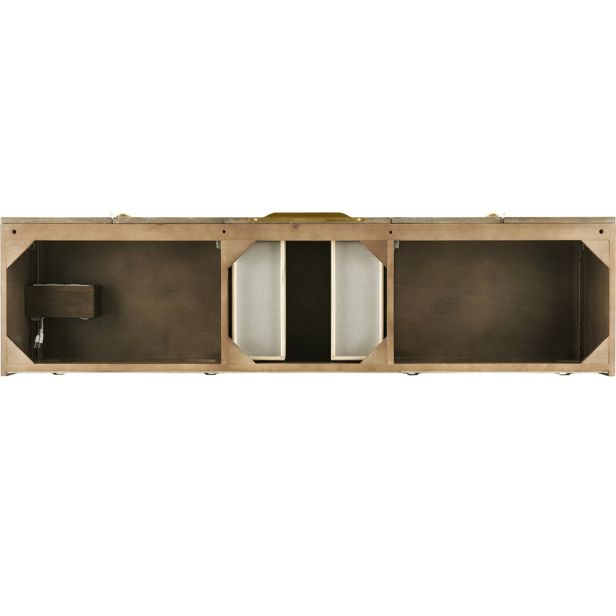 James Martin Vanities Mercer Island 72" Single Vanity - 389-V72S-AGR-G-DGG