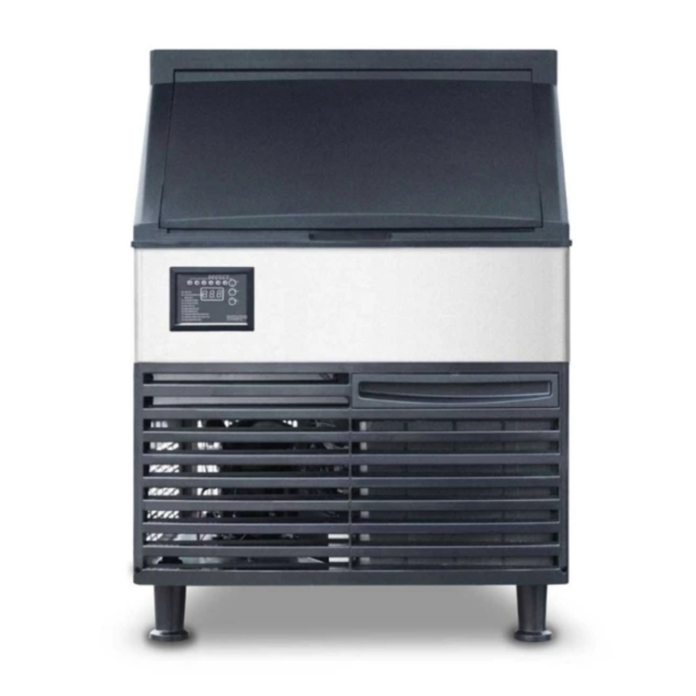 Chef AAA - A220K, Commercial 220Lbs Ice Cube Maker Ice Machine Air Cooled - A220k