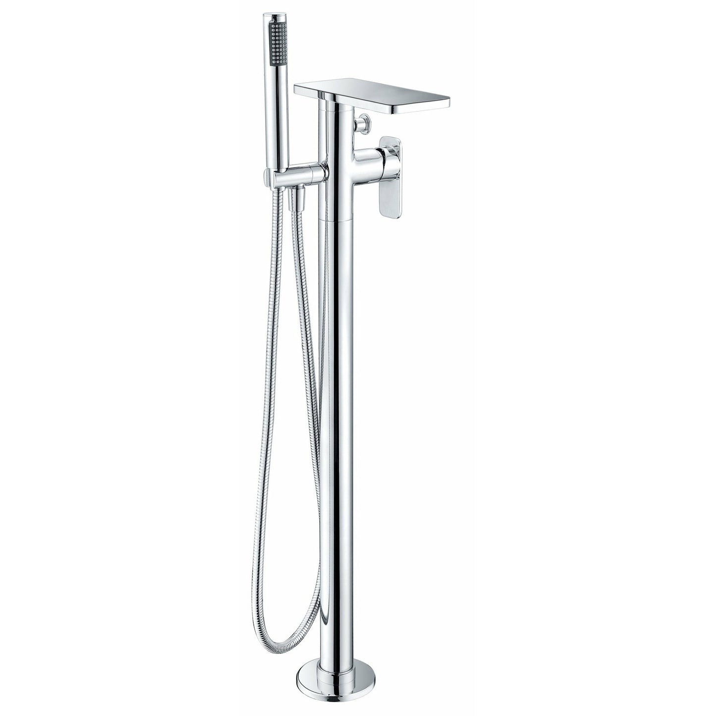 ALFI Freestanding Floor Mounted Shelf Style Bath Tub Filler  - AB2875