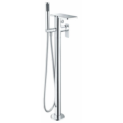 ALFI Freestanding Floor Mounted Shelf Style Bath Tub Filler  - AB2875