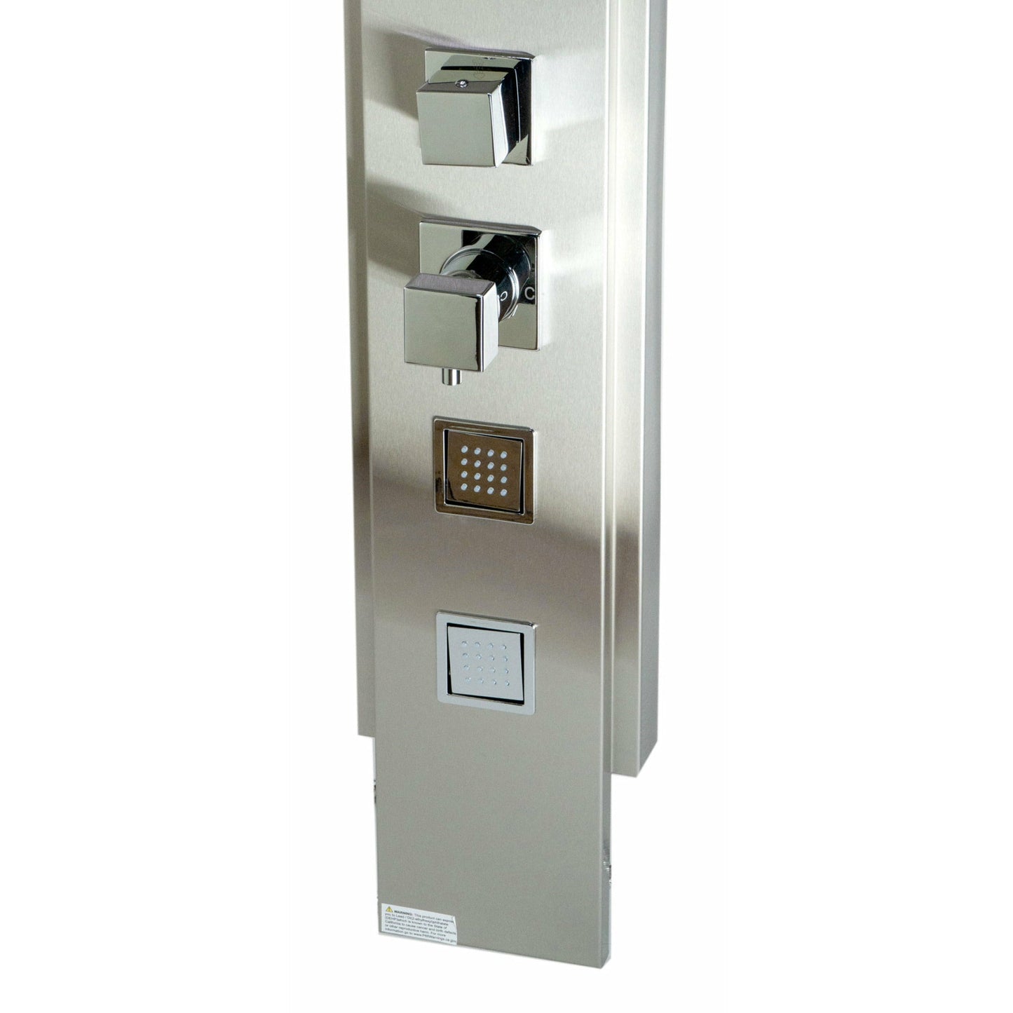 ALFI Modern Stainless Steel Shower Panel with 4 Body Sprays -  ABSP10