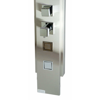 ALFI Modern Stainless Steel Shower Panel with 4 Body Sprays -  ABSP10
