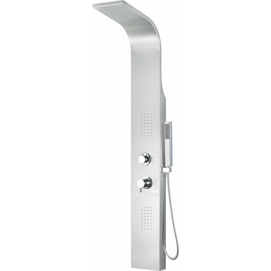ALFI Modern Stainless Steel Shower Panel with 2 Body Sprays  - ABSP20