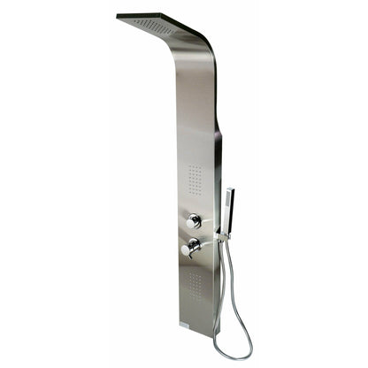 ALFI Modern Stainless Steel Shower Panel with 2 Body Sprays  - ABSP20
