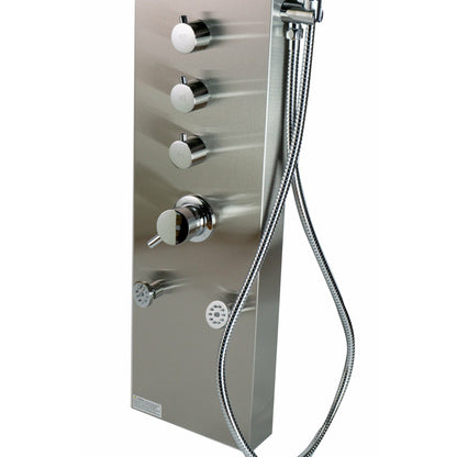 ALFI Stainless Steel Shower Panel with 6 Body Sprays  - ABSP40
