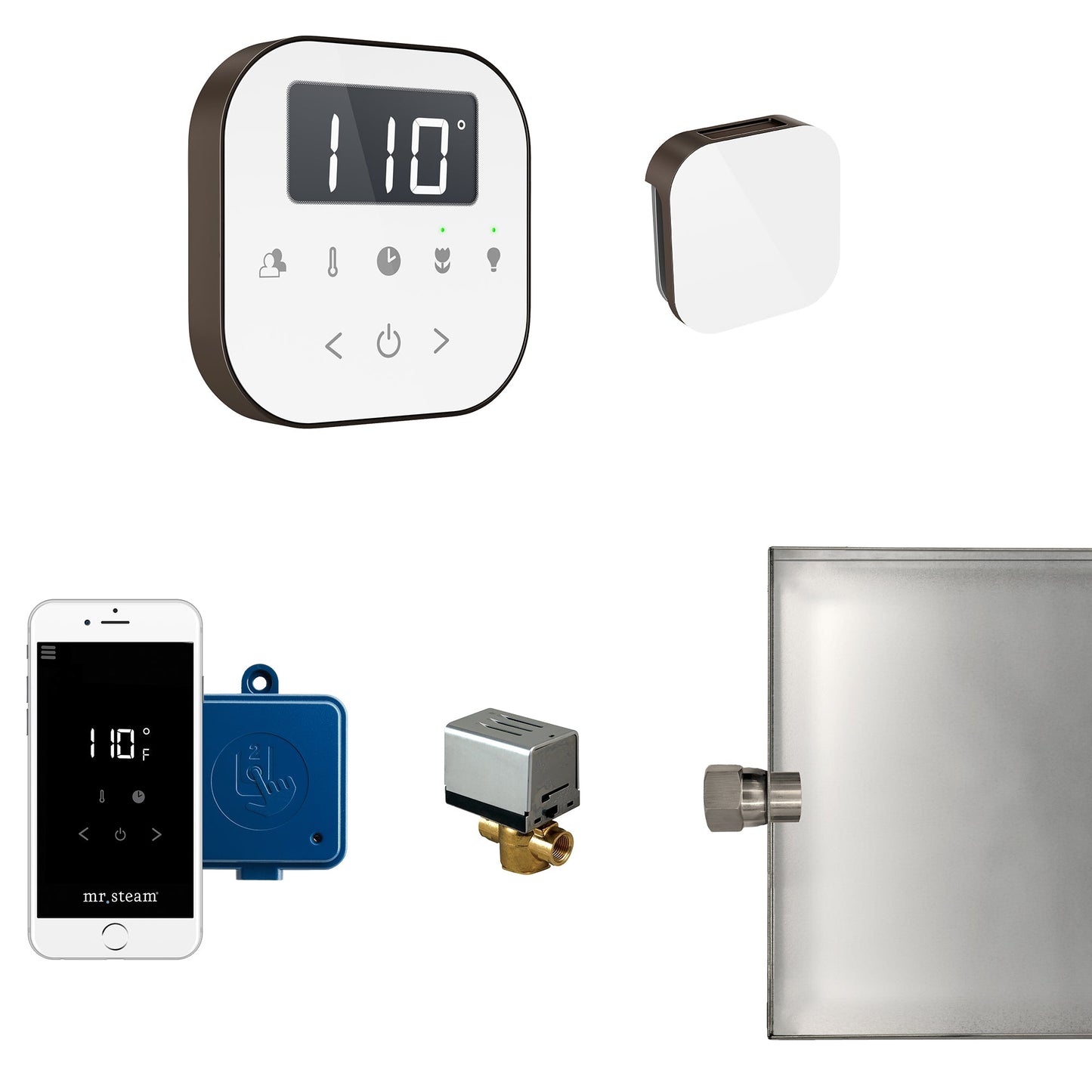 Mr. Steam AirButler Steam Generator Bundle - ABUTLER1B-BB